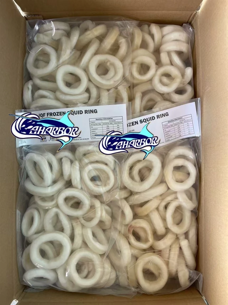 Frozen Squid Ring Processed